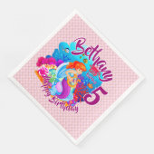 年齢の変更の名前Mermaid誕生日パーティーのパーソナライズ (コーナー)