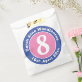 年齢の好意Bを持つ子供の誕生日パーティーお祝い フェイバーバッグ (封をした状態)