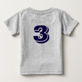 年齢の弟 ベビーTシャツ (裏面)