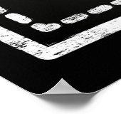 年齢の成人黒板バースデーパーティーへようこそ ポスター (角)