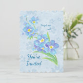 年齢の誕生日パ忘れーティ – 花ではない 招待状 (スタンド正面)