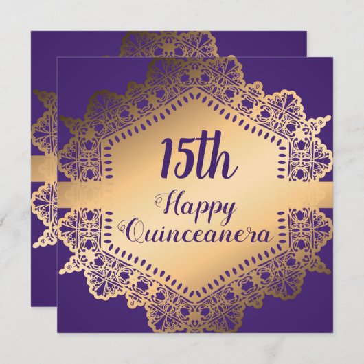 年齢の追加 |ハッピーキンセアニェラ 招待状 (正面/裏面)