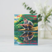 年齢の魚釣り ポストカード (スタンド正面)