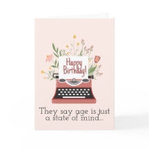 年齢はただの精神状態だと言われています