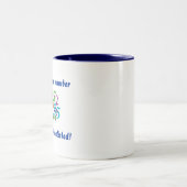 年齢はちょうど数であり、私の物は記載されていないです! ツートーンマグカップ (中央)