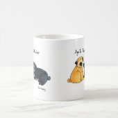 年齢はちょうど数です コーヒーマグカップ (中央)