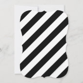 年齢はっきりした数クールフェイク金ゴールド箔30位招待状 招待状 (裏面)