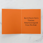 年齢はナンバーカークラシック誕生日 カード (内部)