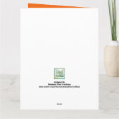 年齢はナンバーカークラシック誕生日 カード (裏面)