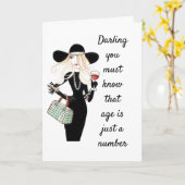 年齢は数に過ぎない* & WINE 気に CURES カード (黄色い花)