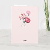 年齢は未練にかわいい象おもしろい誕生日 カード (裏面)