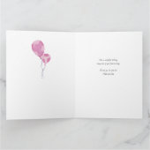 年齢は未練にかわいい象おもしろい象誕生日 カード (内部)