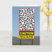 年齢は起こります カード (黄色い花)