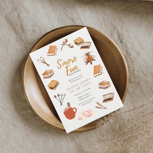 年齢より多くのおもしろい友達キャンプ誕生日 招待状