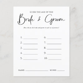 年齢を推測する |ブライダルシャワー