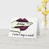 年齢を秘密にしておく姉の誕生日 カード (黄色い花)