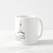 年齢ウィズダムは「真実」の漫画の道を真実に向ける コーヒーマグカップ (正面右)