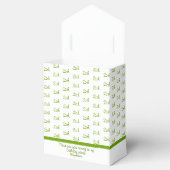 年齢オフセット番号パターン – 緑/白 フェイバーボックス (オープン)