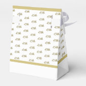 年齢オフセット番号パターン – 金ゴールド/白 フェイバーボックス (裏面サイド)