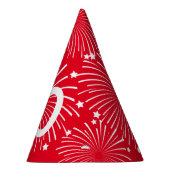 年齢カスタム驚き誕生日パーティー紙コーン帽子 パーティーハット (右)