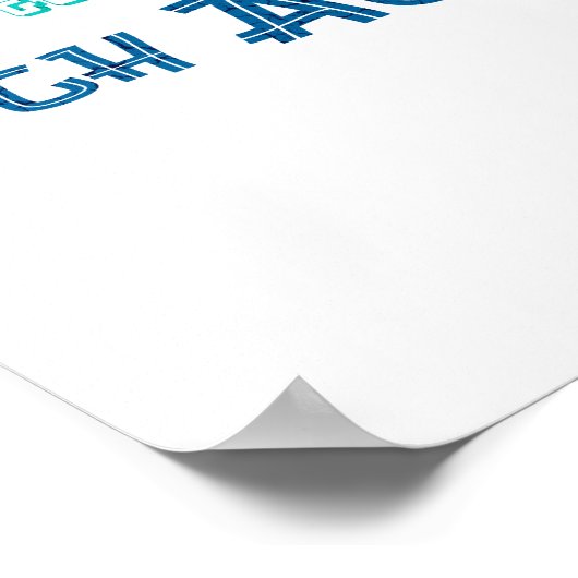 年齢ユーモア文字おもしろい古いことわざと声明 ポスター (角)