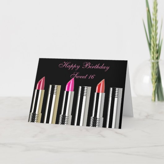 年齢誕生日カード サンキューカード (正面)