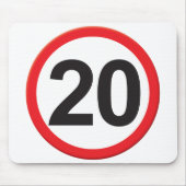 年齢20 マウスパッド (正面)