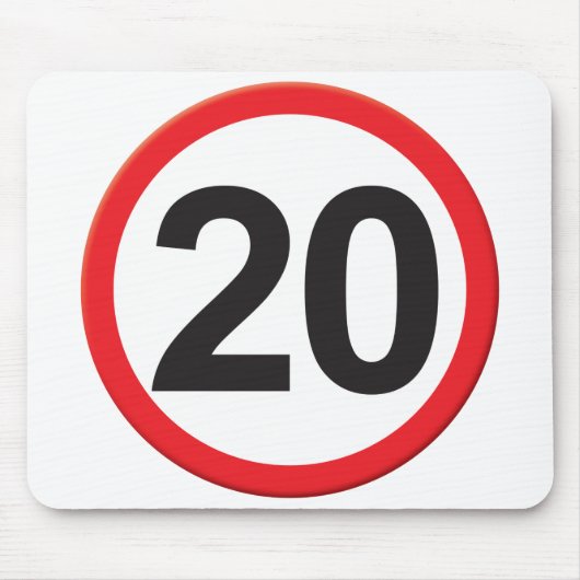 年齢20 マウスパッド (正面)