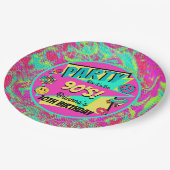 年齢90代のパーティーパーソナライズされたプレート ペーパープレート (アングル)