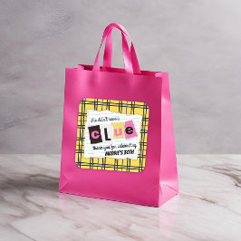 年齢90年代の黄色い格子状のサプライズ誕生日パーティー スクエアシール