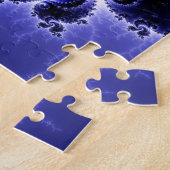 "年齢"の青いフラクタルのジグソーパズルのFractality ジグソーパズル (側面)