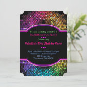 -年齢、誕生日の招待のパーティー、Gatsbyのディスコ 招待状 (スタンド正面)