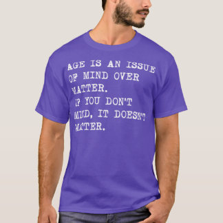 年齢 Tシャツ