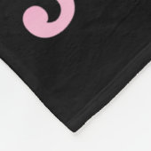 年72月Suを数える乳がんとの闘い フリースブランケット (角)