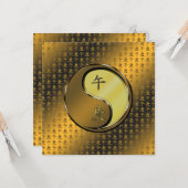 年 カード (正面/裏面インサイチュ)