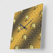 年 スクエア壁時計 (傾斜)