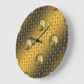 年 ラージ壁時計 (傾斜)