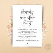 幸いにもディナーウェディングパーティーキャッシュバー 招待状