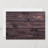 幸いにもパーティーの後に、文字列ライトの飛び出し 招待状 (裏面)