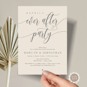 幸いにもパーティーの結婚ディナー踊り 招待状