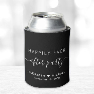 幸いにもパーティーブラックウェディングレセプション 缶クーラー