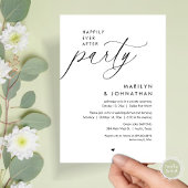 幸いにもパーティー、ロマンチック結婚な夕食 招待状