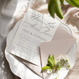 幸いにもパーティー、披露宴 招待状