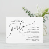 幸いにもパーティー、駆け落ちディナー踊り 招待状 (スタンド正面)