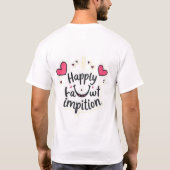 幸いにも不純な Tシャツ (裏面)