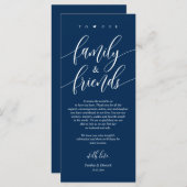 幸いにも後で、場所設定サンキューカード プログラム (正面/裏面)