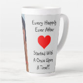 幸いにも後にラテカスタム写真Mug Zazz_it カフェラテマグ (右アングル)