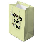 幸いにも抱き枕 ミディアムペーパーバッグ (裏面アングル)