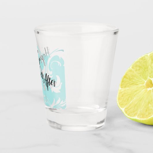 幸いにも結婚式の引き出物、ボンボニエール撮影 ショットグラス (右)