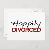幸いにも離婚した ポストカード (正面/裏面)